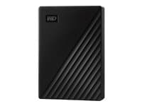 WD My Passport WDBPKJ0040BBK - Disco duro - cifrado - 4 TB - externo (portátil) - USB 3.2 Gen 1 - AES de 256 bits