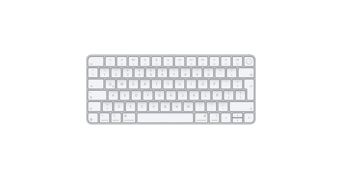 Apple - Keyboard - Spanish - with Touch ID for Mac models
