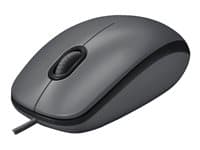 Logitech M90 - Ratón - diestro y zurdo - óptico - cableado - USB