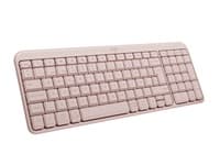 Logitech-K250 Compact Bluetooth Wireless Keyboard - Spanish - Rose