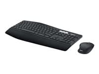 Logitech MK850 Performance - Juego de teclado y ratón - inalámbrico - Bluetooth, 2.4 GHz
