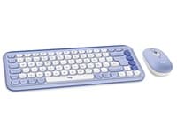 Logitech Pop Icon Combo - Keyboard and mouse set - Spanish (Latin American) - Lilac