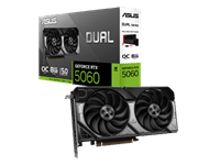 ASUS - DUAL-RTX5060-O8G - PCI Express 5.0 x16 - NVIDIA - GeForce RTX 5060 - GDDR7 - DisplayPort / HDMI
